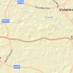 Albuzzano Street Map