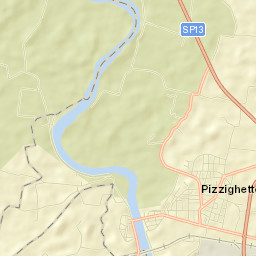 Pizzighettone Street Map