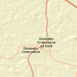 Grumello Cremonese Street Map