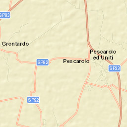Pescarolo Street Map