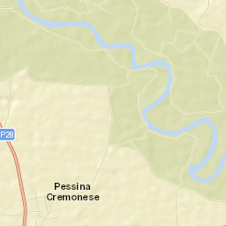 Pessina Cremonese Street Map
