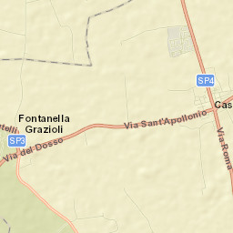 Casalromano Street Map