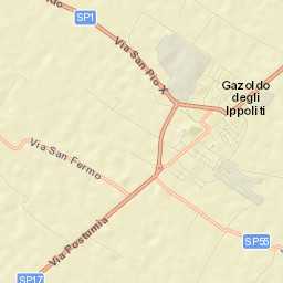 Gazoldo degli Ippoliti Street Map