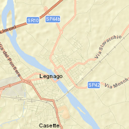 Legnago Street Map