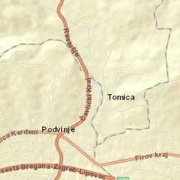 Podvinje Street Map