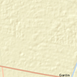 Garčin Street Map
