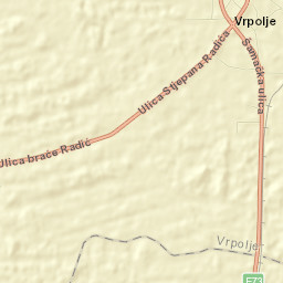 Vrpolje Street Map