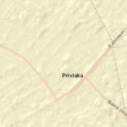 Privlaka Street Map