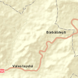 Comuna Valea Iaşului Street Map