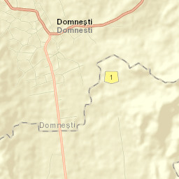 Comuna Domneşti Street Map