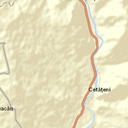 Comuna Cetăţeni Street Map