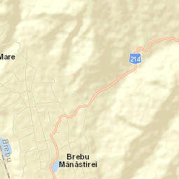 Brebu Mânăstirei Street Map