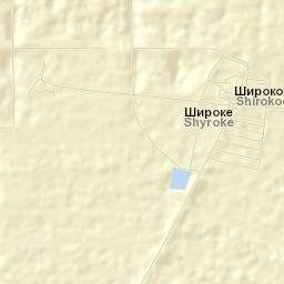Shirokoye Street Map