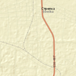 Strelka Street Map