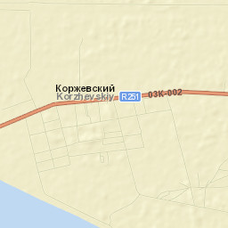 Korzhevskiy Street Map