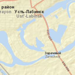 Ust’-Labinsk Street Map