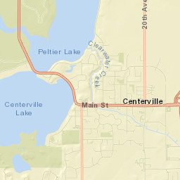 Centerville Street Map