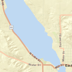 East Jordan Street Map