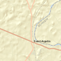 Saint-Aigulin Street Map