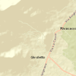 Givoletto Street Map