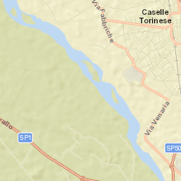 Caselle Torinese Street Map