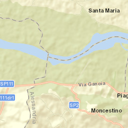 Moncestino Street Map