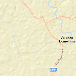 Velezzo Lomellina Street Map