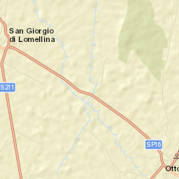 Ottobiano Street Map