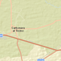 Carbonara al Ticino Street Map