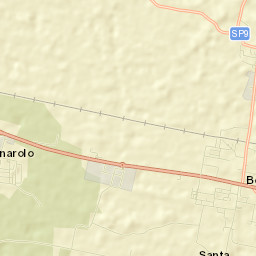 Belgioioso Street Map