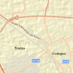 Codogno Street Map
