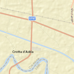 Crotta d'Adda Street Map