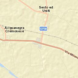 Sesto ed Uniti Street Map