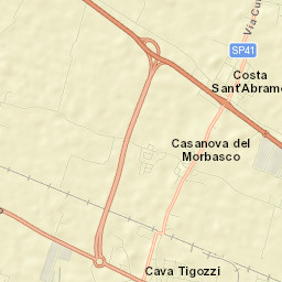 Costa Sant'Abramo Street Map