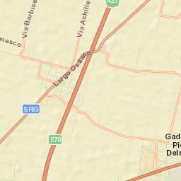 Ardole San Marino Street Map