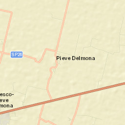 Gadesco-Pieve Delmona Street Map