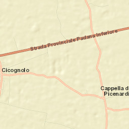 Cappella de' Picenardi Street Map