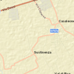 Casaleone Street Map