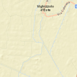 Vighizzolo d'Este Street Map