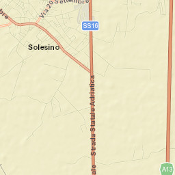Solesino Street Map