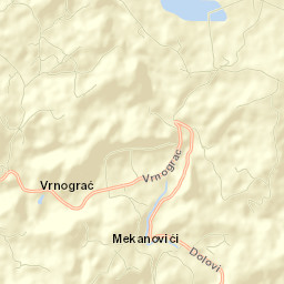 Vrnograč Street Map