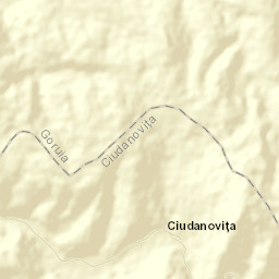 Comuna Ciudanoviţa Street Map