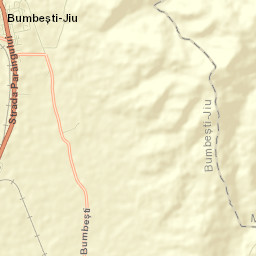 Bumbeşti-Jiu Street Map