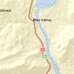 Comuna Bujoreni Street Map