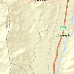 Lăzărești Street Map