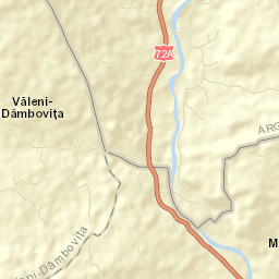 Văleni-Dâmbovița Street Map