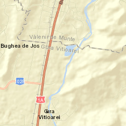 Bughea de Jos Street Map