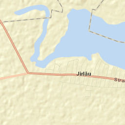 Jirlău Street Map