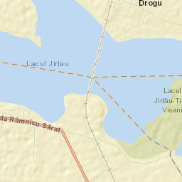 Comuna Jirlău Street Map