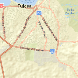 Tulcea Street Map
